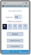 Trial Observer scoring page